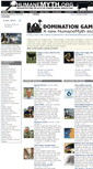 Mobile Screenshot of humanemyth.org